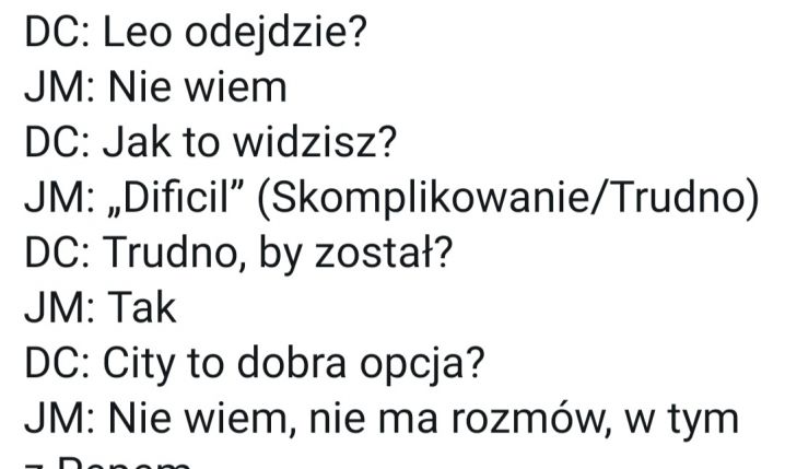 DIALOG ojca Messiego z dziennikarzem!